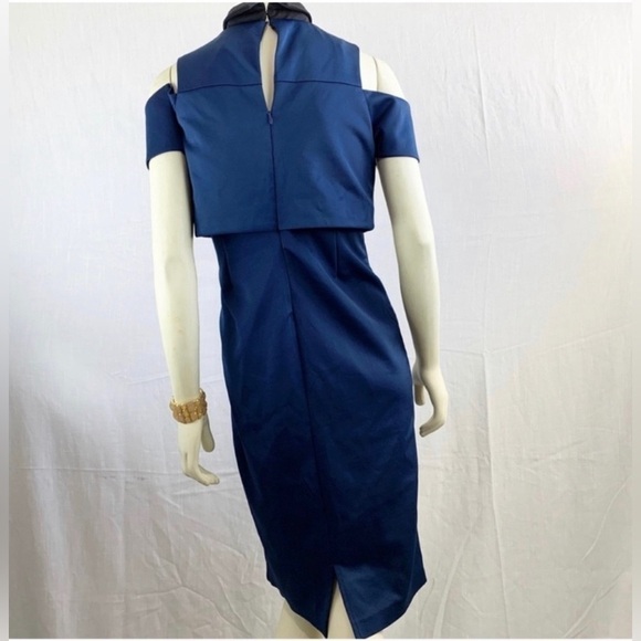 ASOS maternity nursing blue dress size 6 - Picture 4 of 8